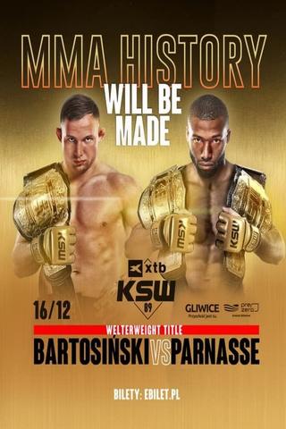 KSW 89: Bartosinski vs. Parnasse poster