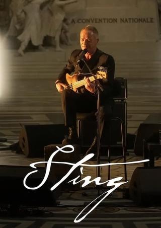 Sting au Panthéon (50 ans de FIP) poster
