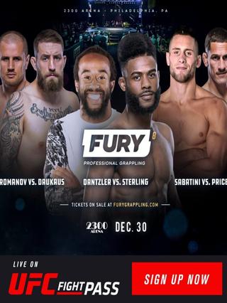 Fury Pro Grappling 8 poster