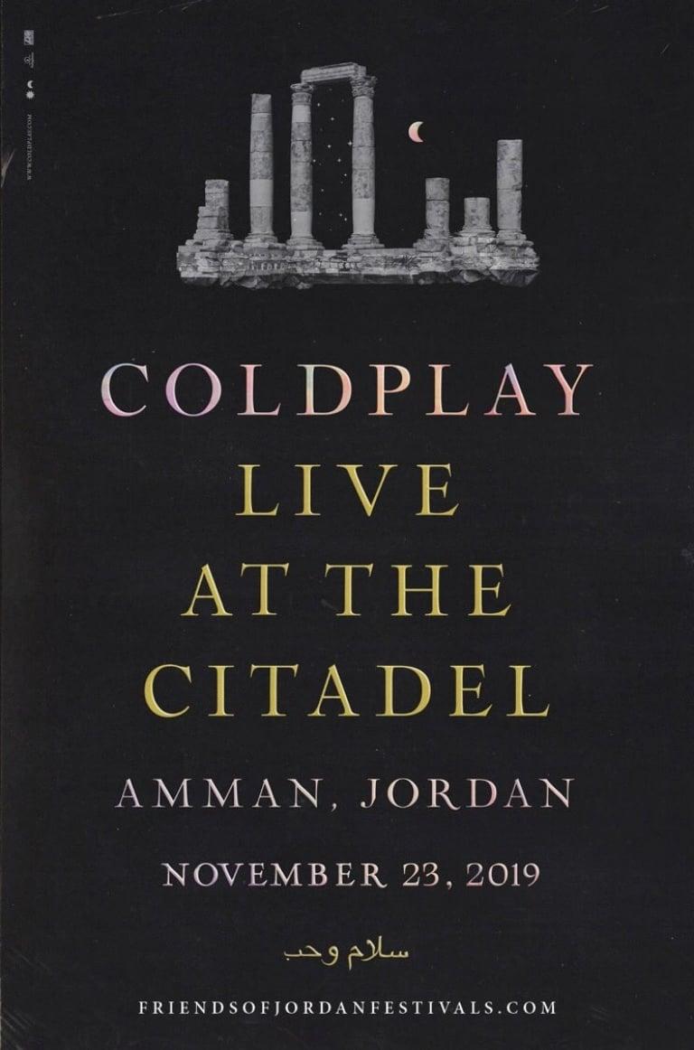 Coldplay: Everyday Life – Live in Jordan poster