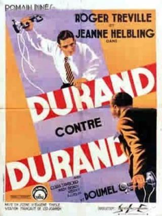 Durand versus Durand poster