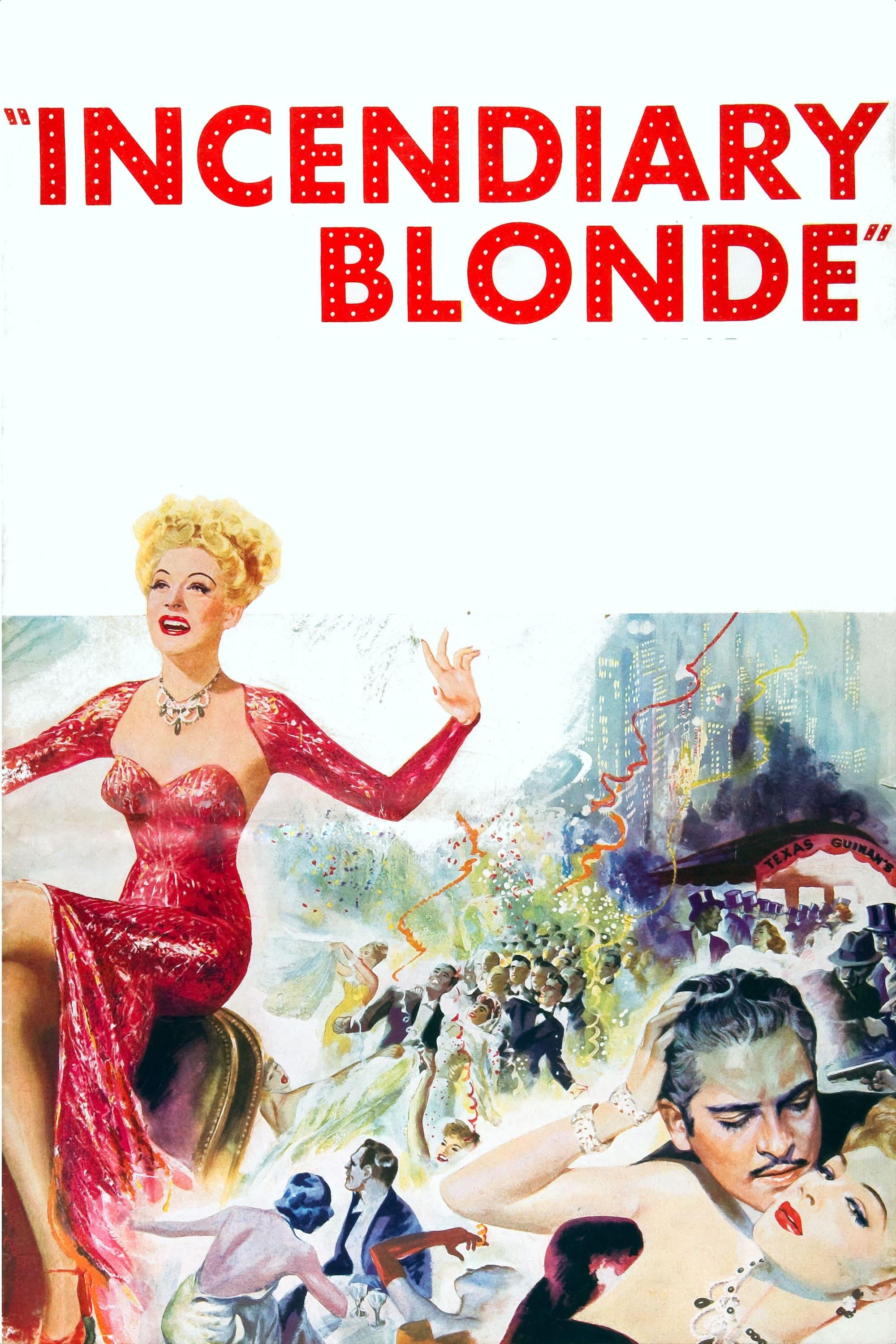 Incendiary Blonde poster
