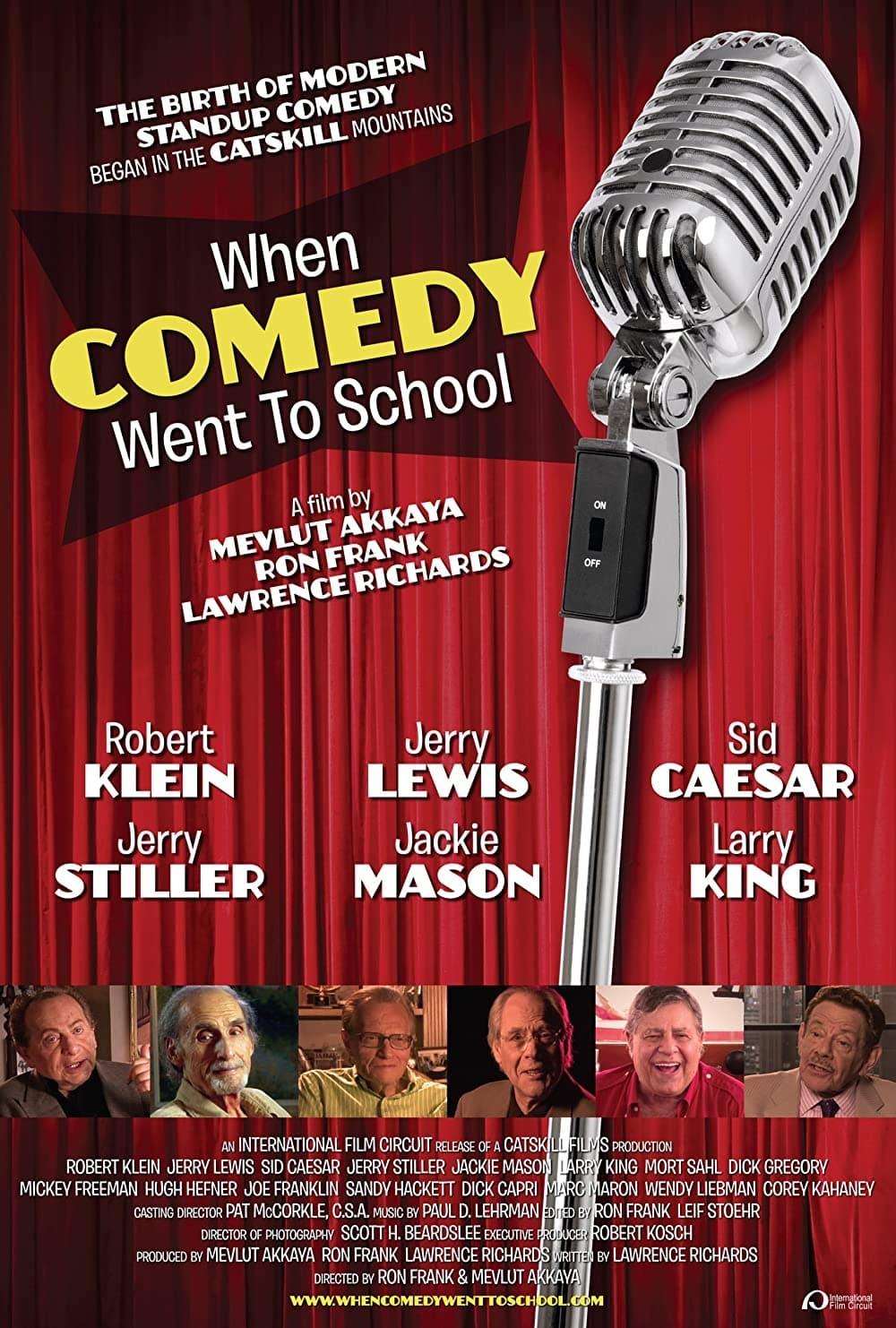 When Comedy Went to School poster