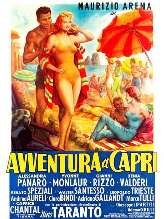 Adventure in Capri poster