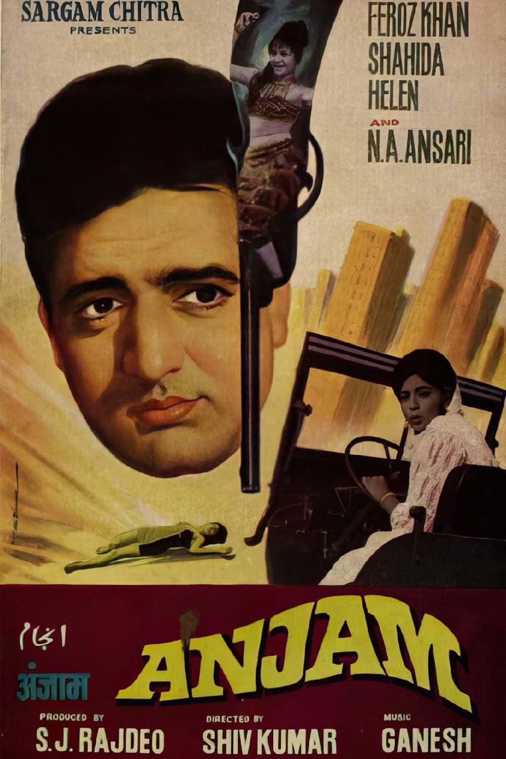 Anjaam poster