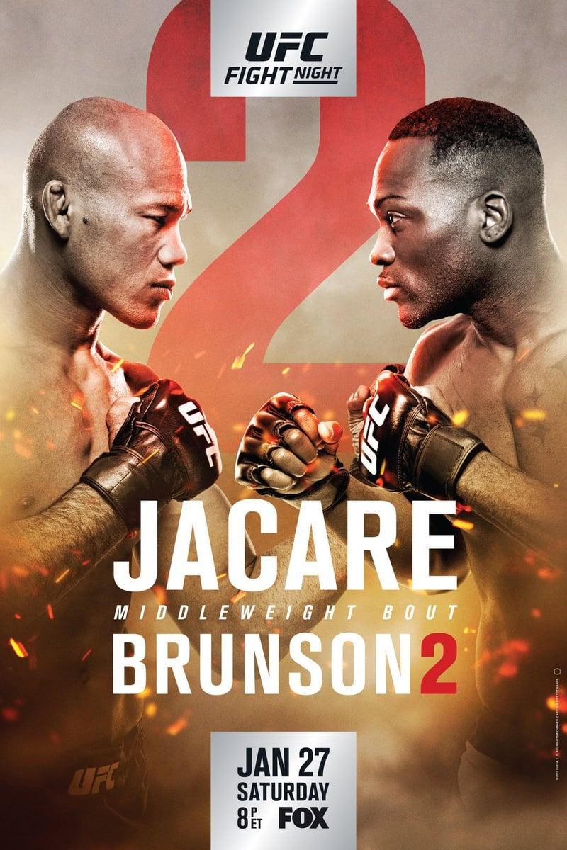 UFC on Fox 27: Jacaré vs. Brunson 2 poster