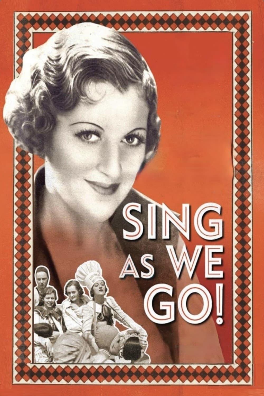 Sing As We Go poster