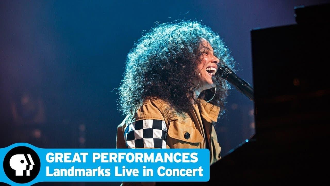 Alicia Keys - Landmarks Live in Concert backdrop