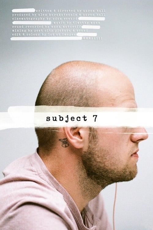 Subject 7 poster