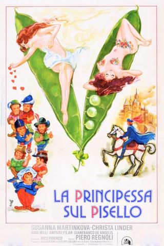 Cindarella and the princess and the pea poster