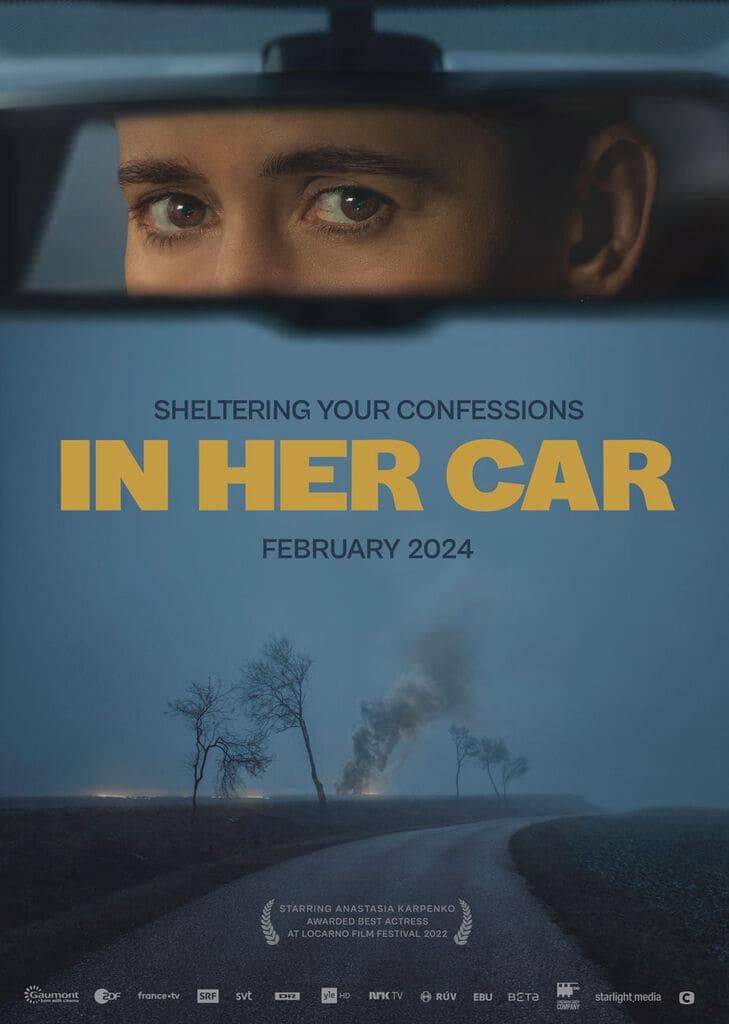 In her car poster