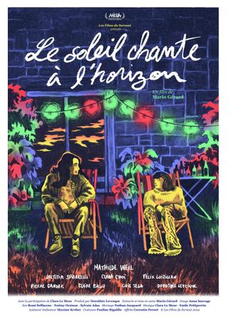 Le soleil chante à l’horizon poster