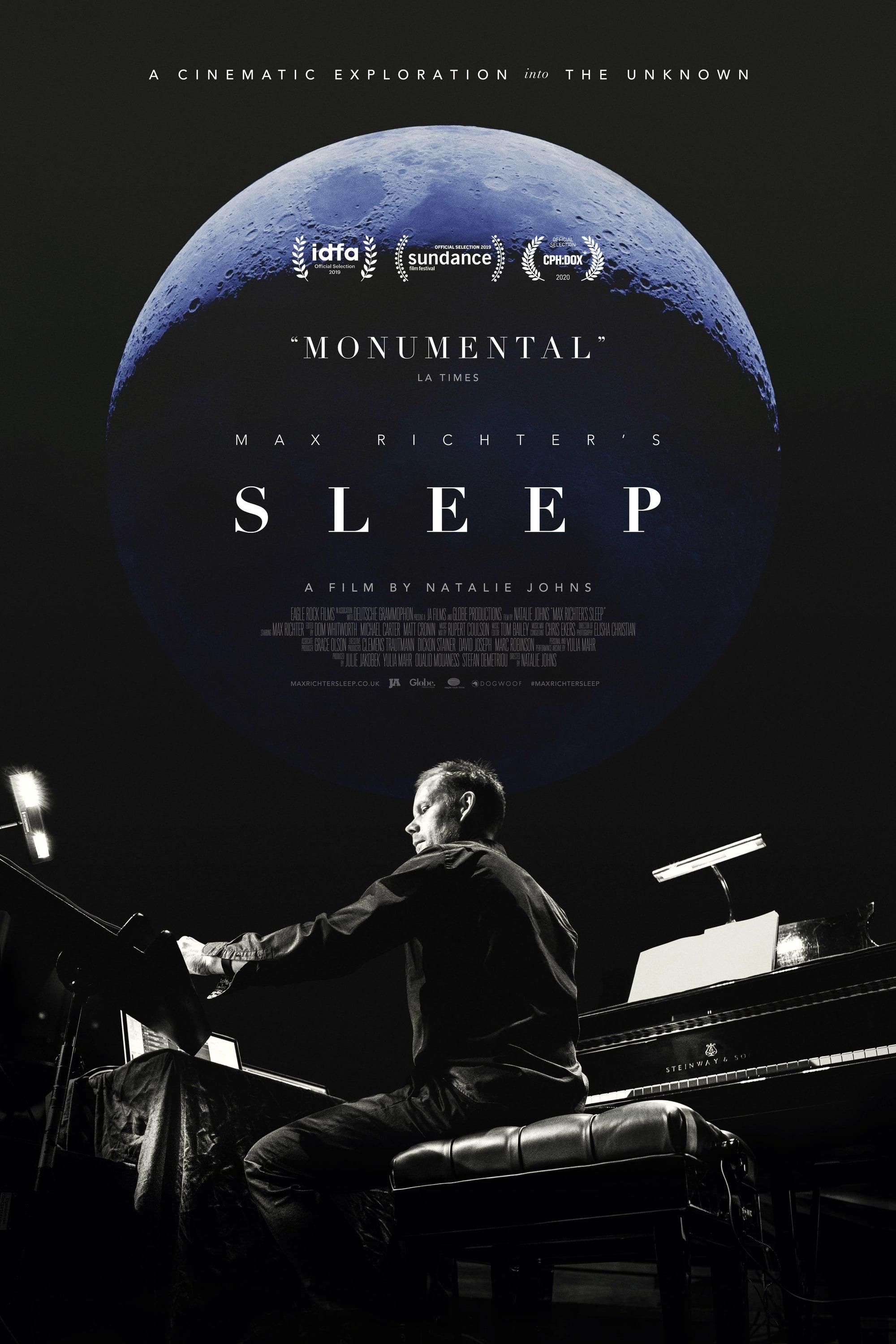 Max Richter's Sleep poster