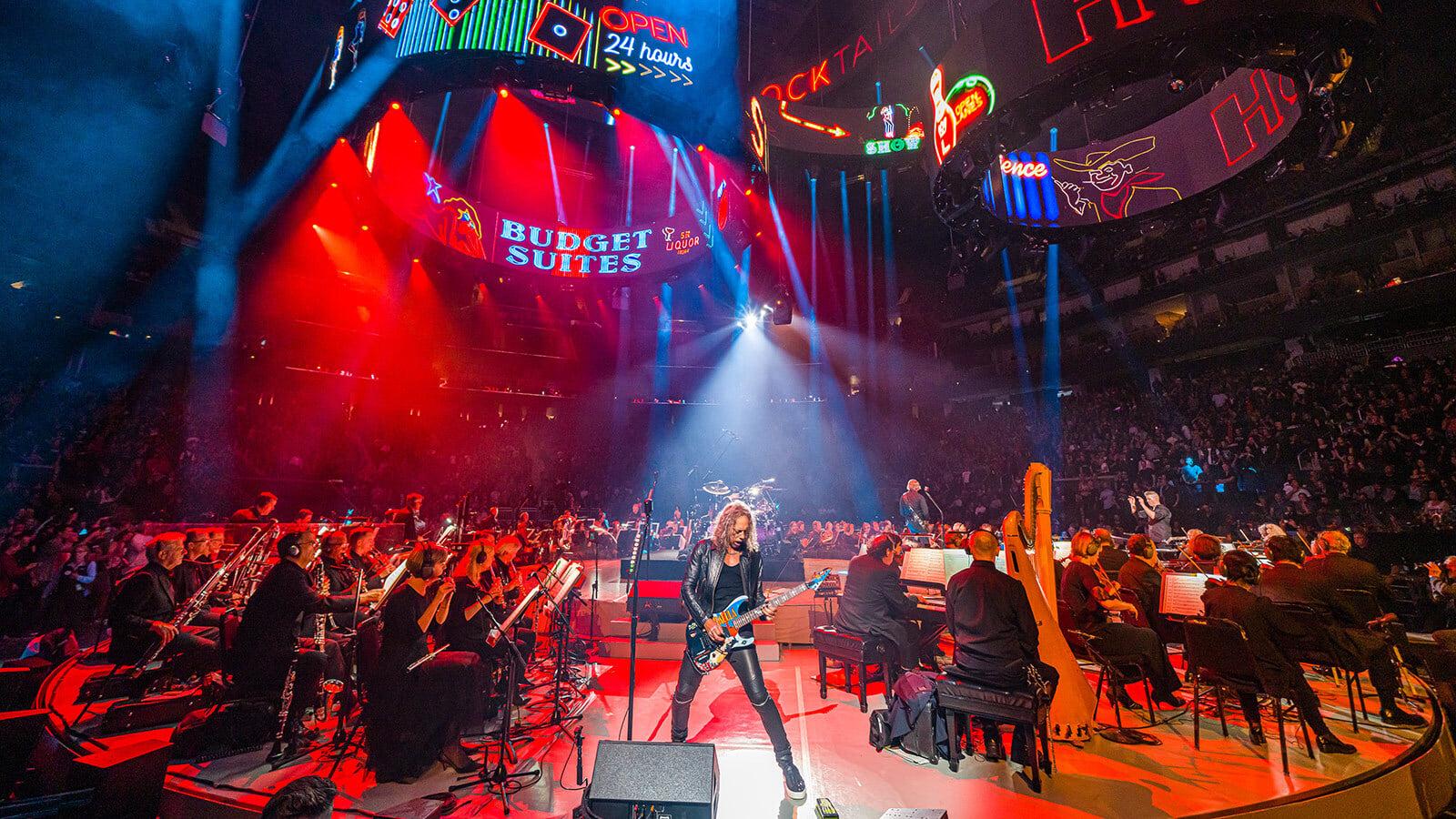 Metallica & the San Francisco Symphony: S&M² backdrop