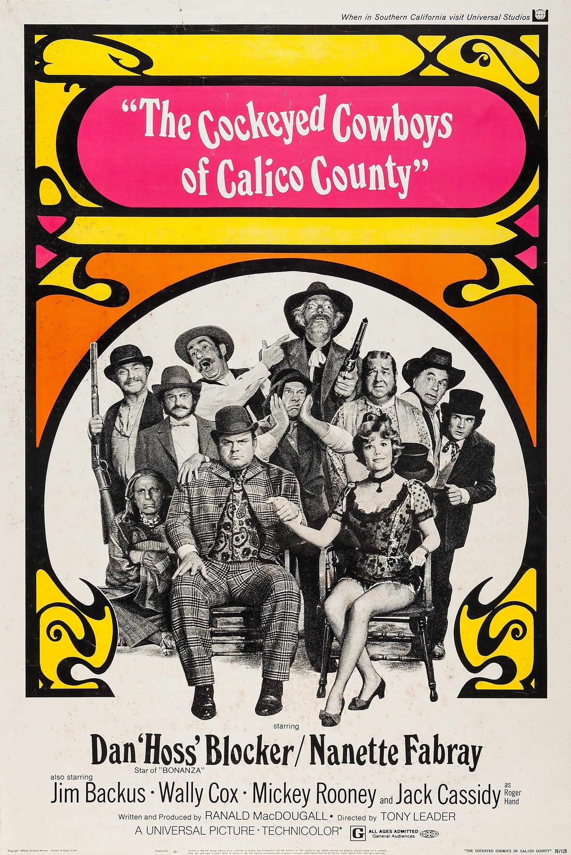 The Cockeyed Cowboys of Calico County poster