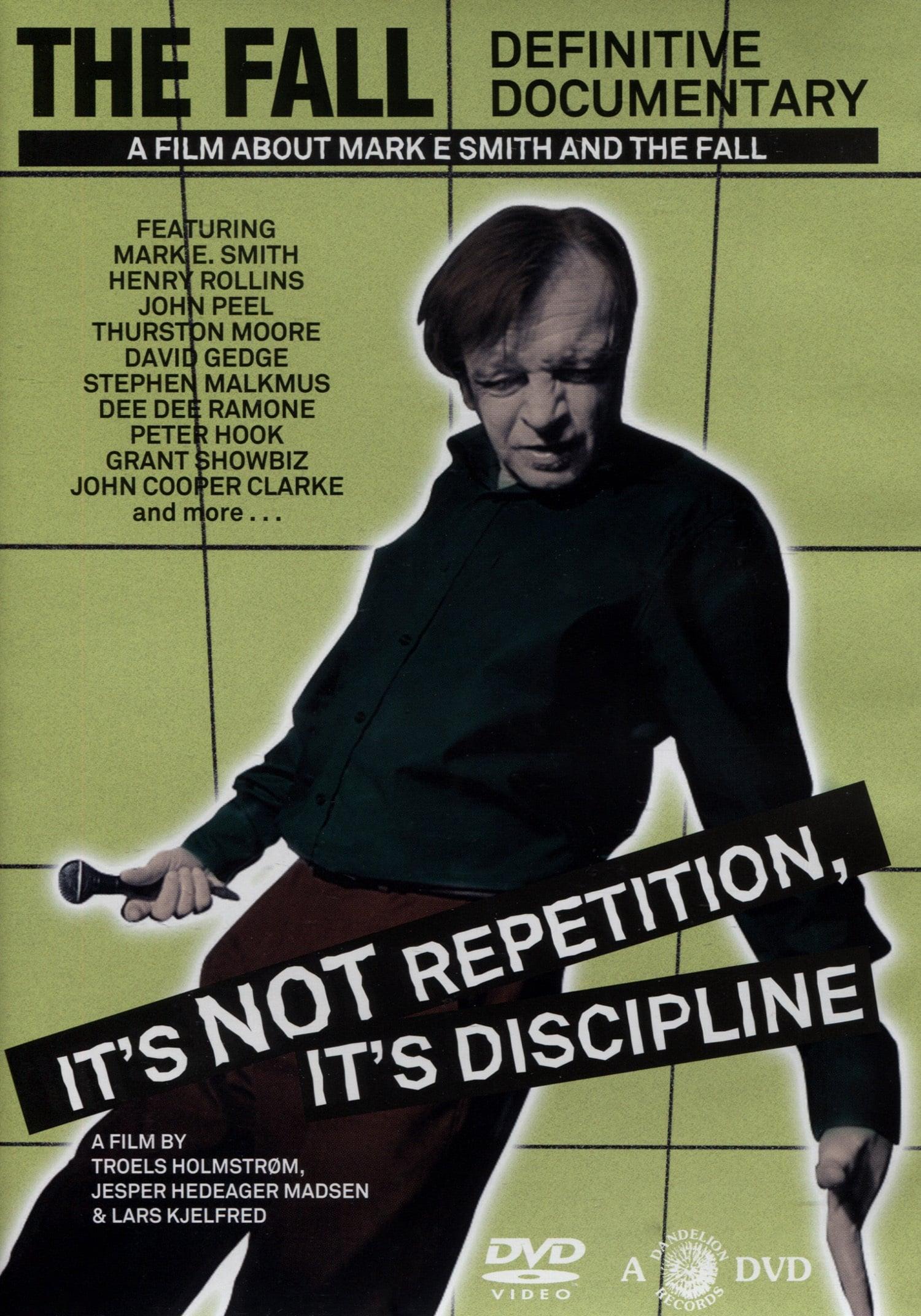 It's Not Repetition, It's Discipline poster