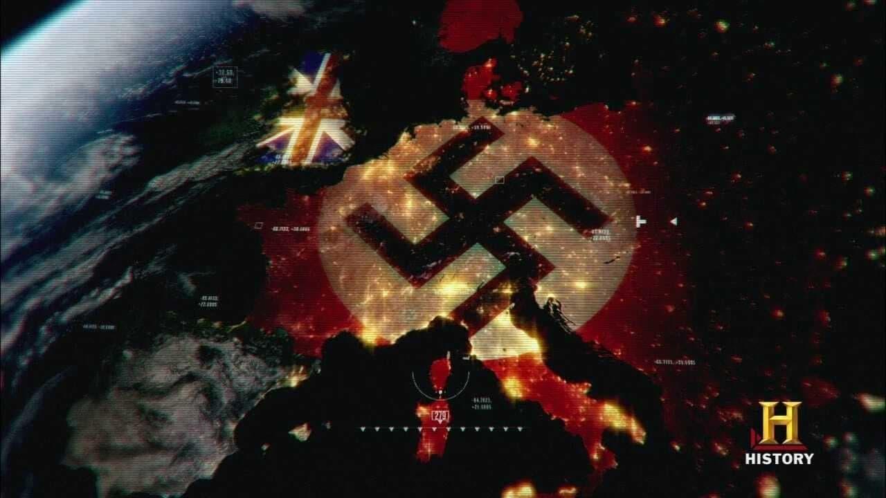 WWII From Space backdrop