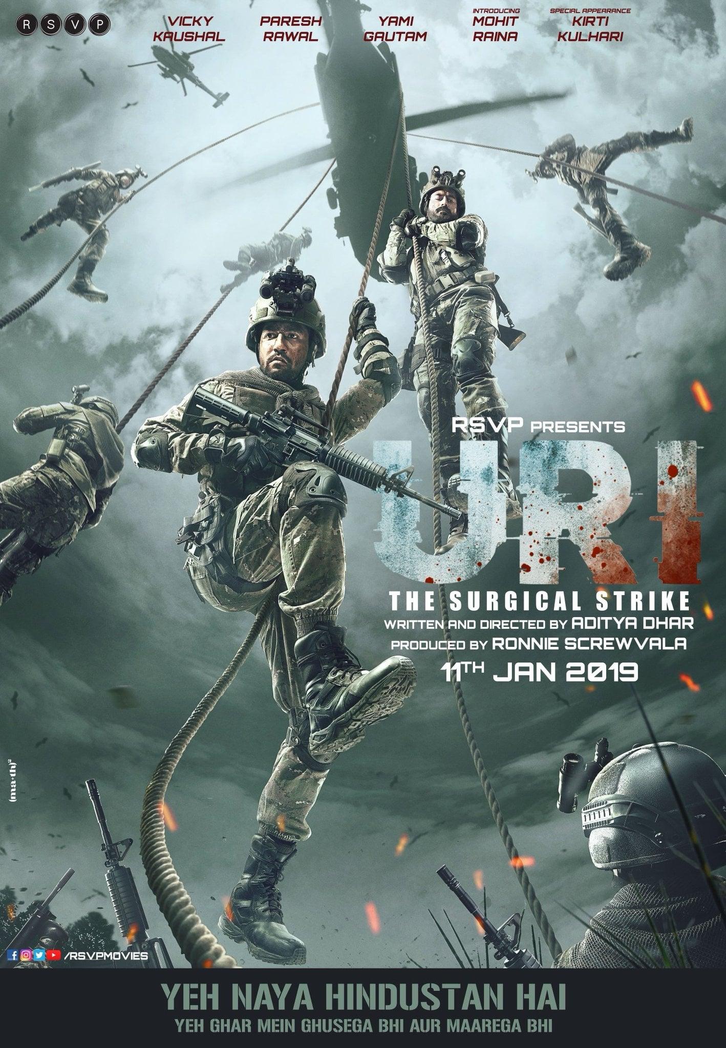 Uri: The Surgical Strike poster