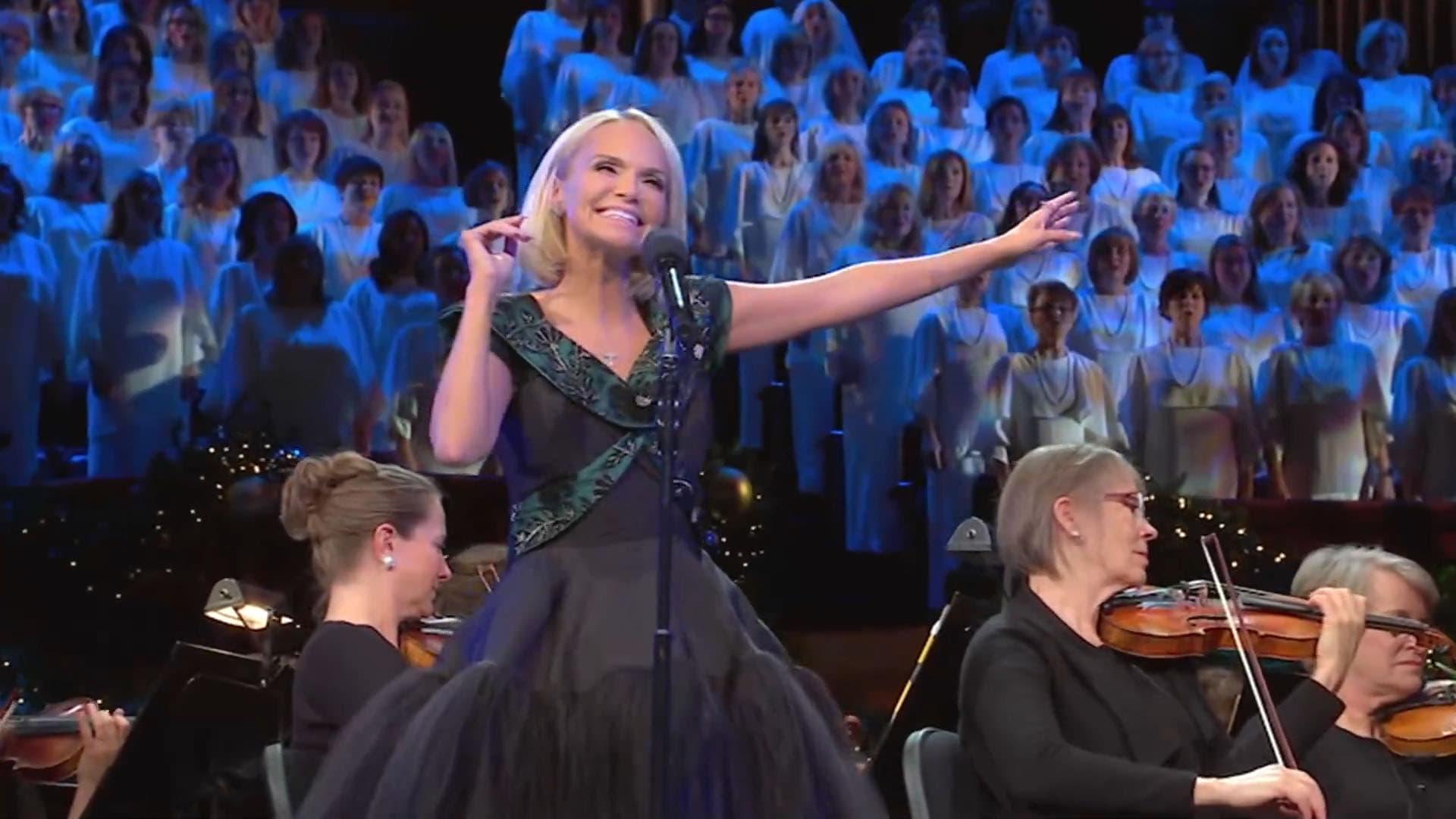 Angels Among Us: The Tabernacle Choir at Temple Square featuring Kristin Chenoweth backdrop