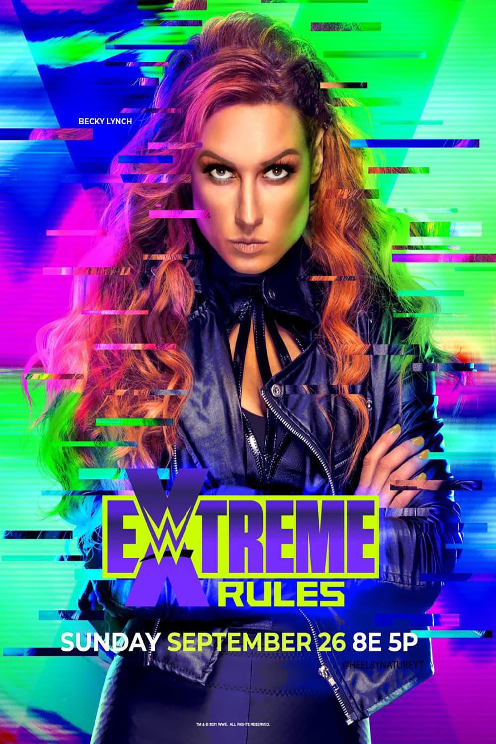 WWE Extreme Rules 2021 poster