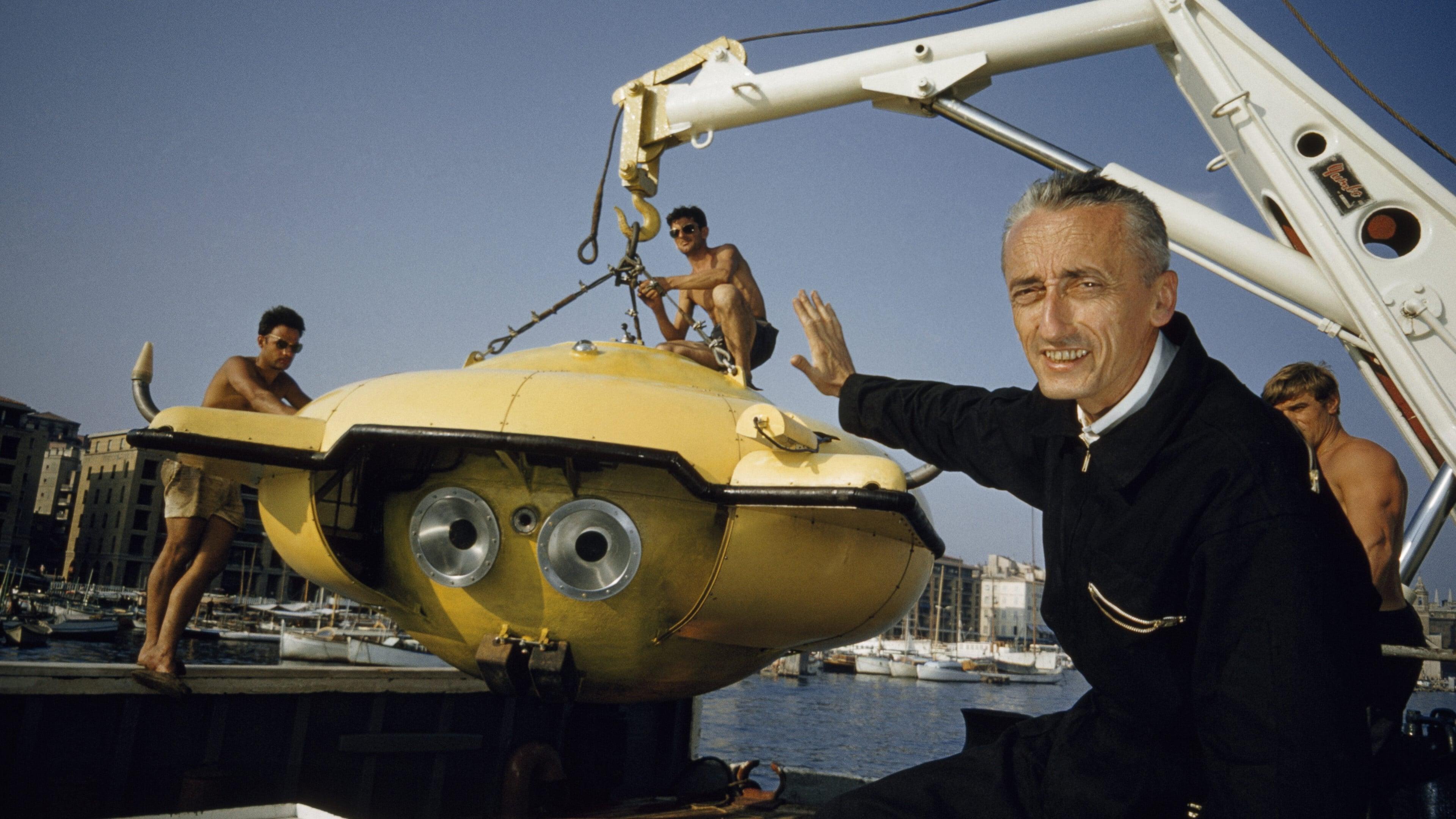 Jacques-Yves Cousteau backdrop
