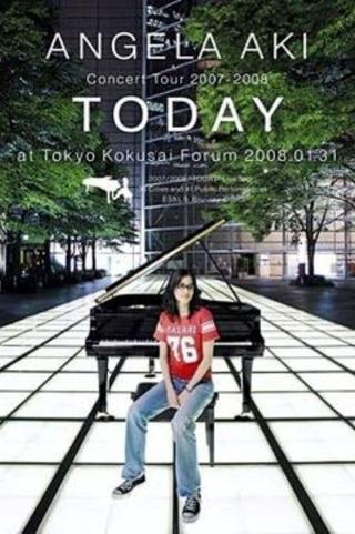 Angela Aki Concert Tour 2007-2008 "TODAY" poster