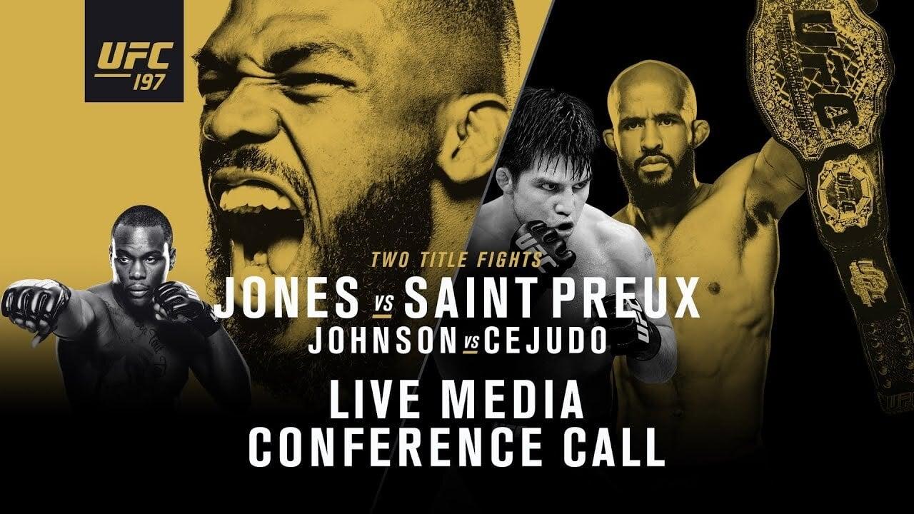 UFC 197: Jones vs. Saint Preux backdrop