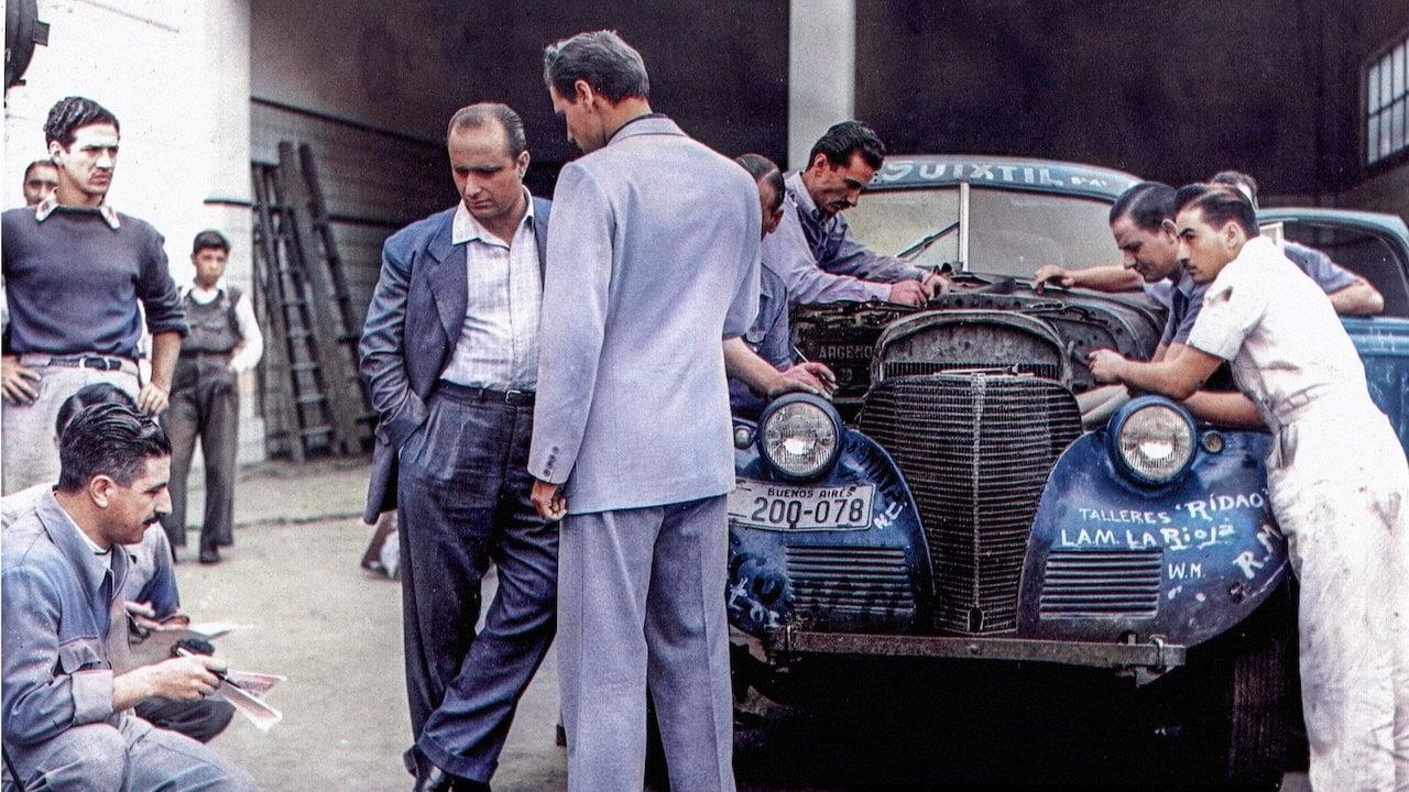 Juan Manuel Fangio backdrop