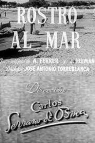 Rostro al mar poster