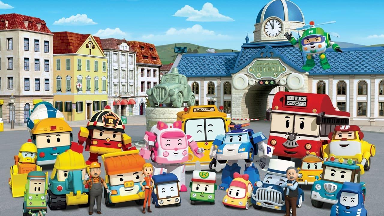 Robocar Poli backdrop