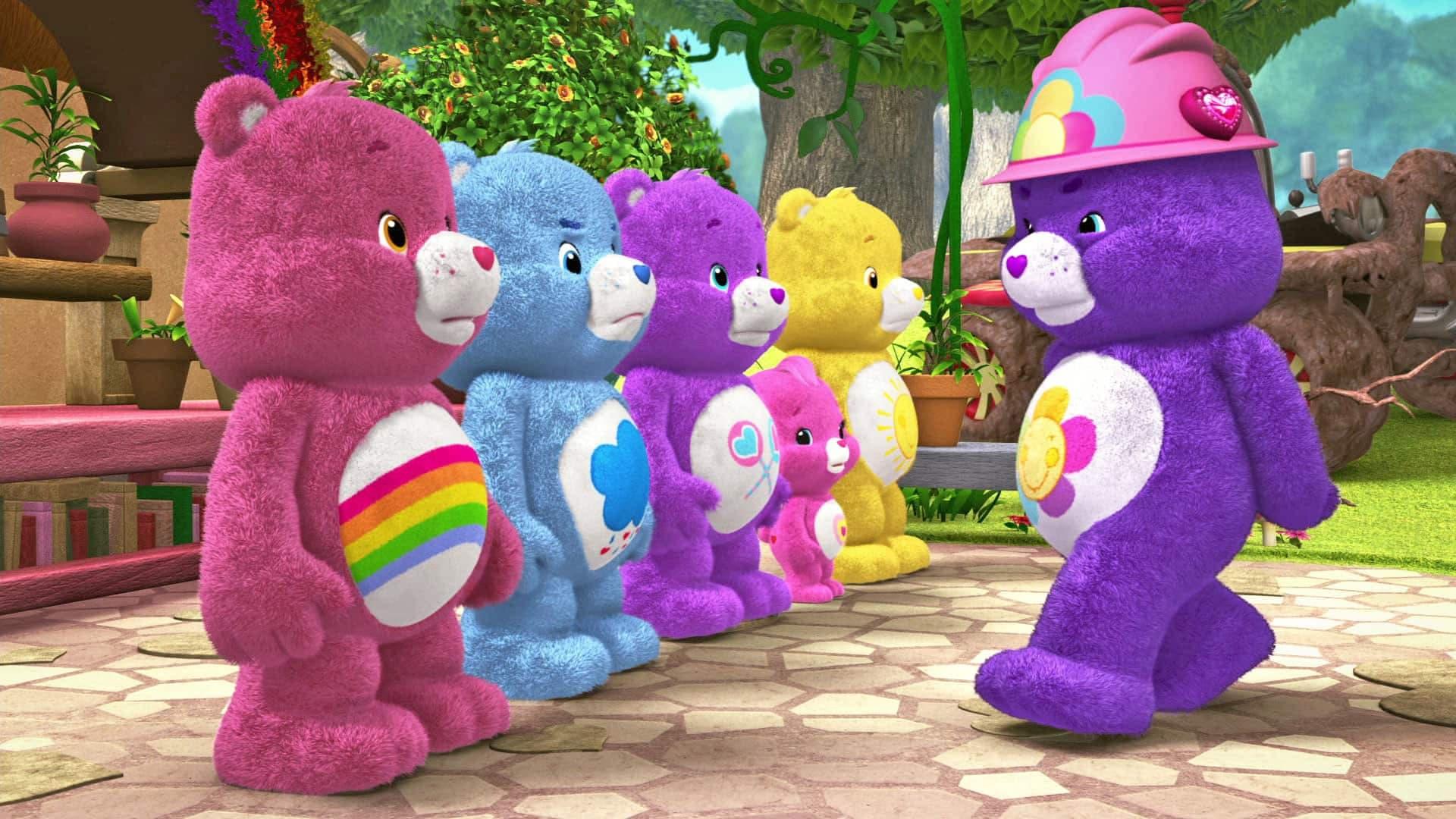 Care Bears: Welcome to Care-a-Lot backdrop