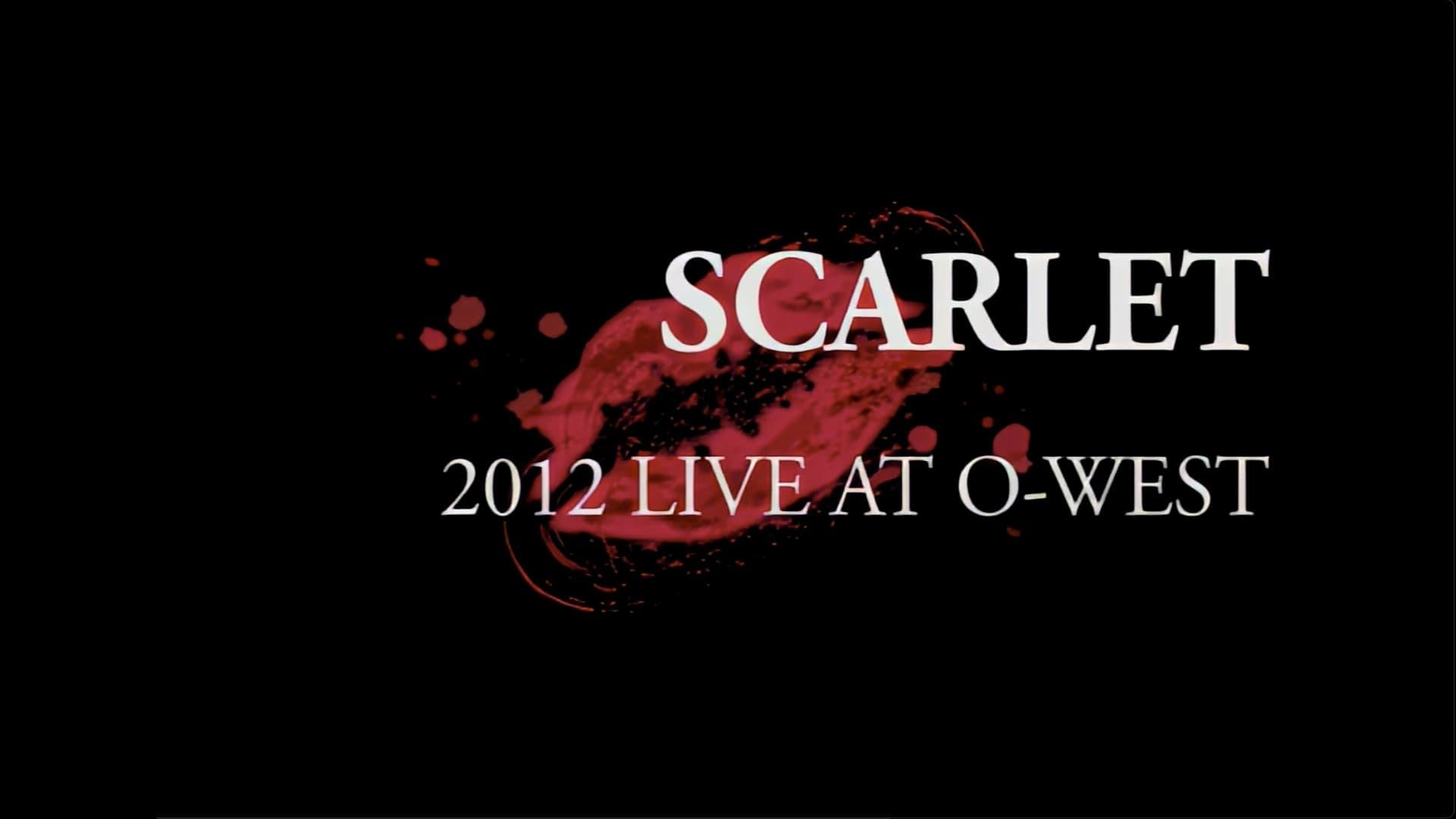 Mary's Blood Scarlet -2012 Live at O-West- backdrop