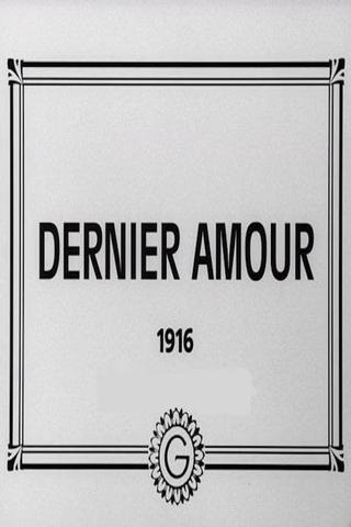 Dernier amour poster