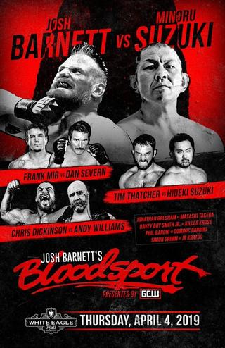 GCW: Josh Barnett’s Bloodsport poster