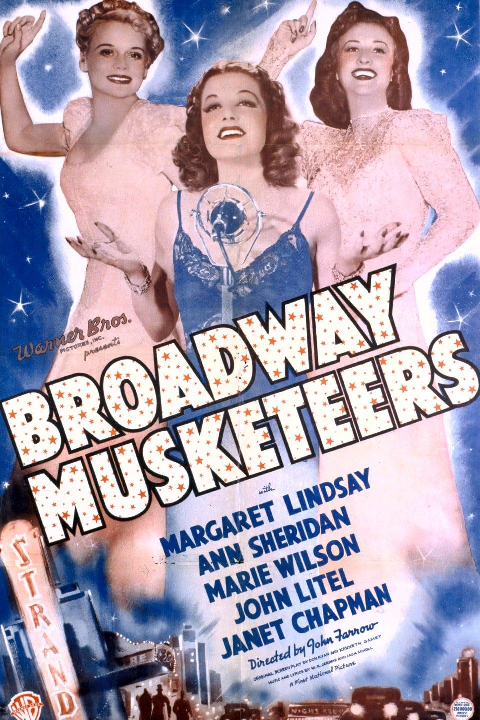 Broadway Musketeers poster