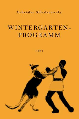 Wintergartenprogramm poster