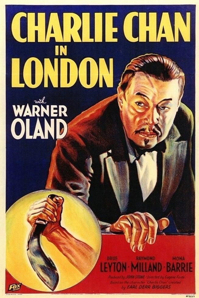 Charlie Chan in London poster