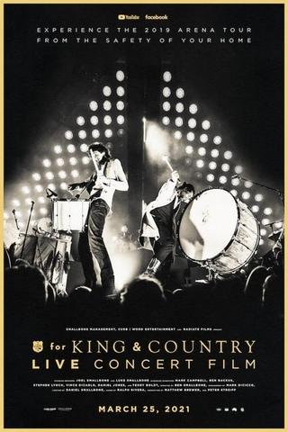 The For King & Country Live Concert Film poster