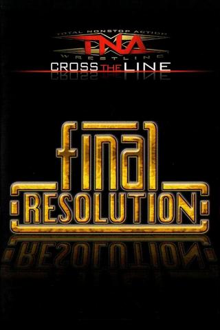 TNA Final Resolution 2009 poster