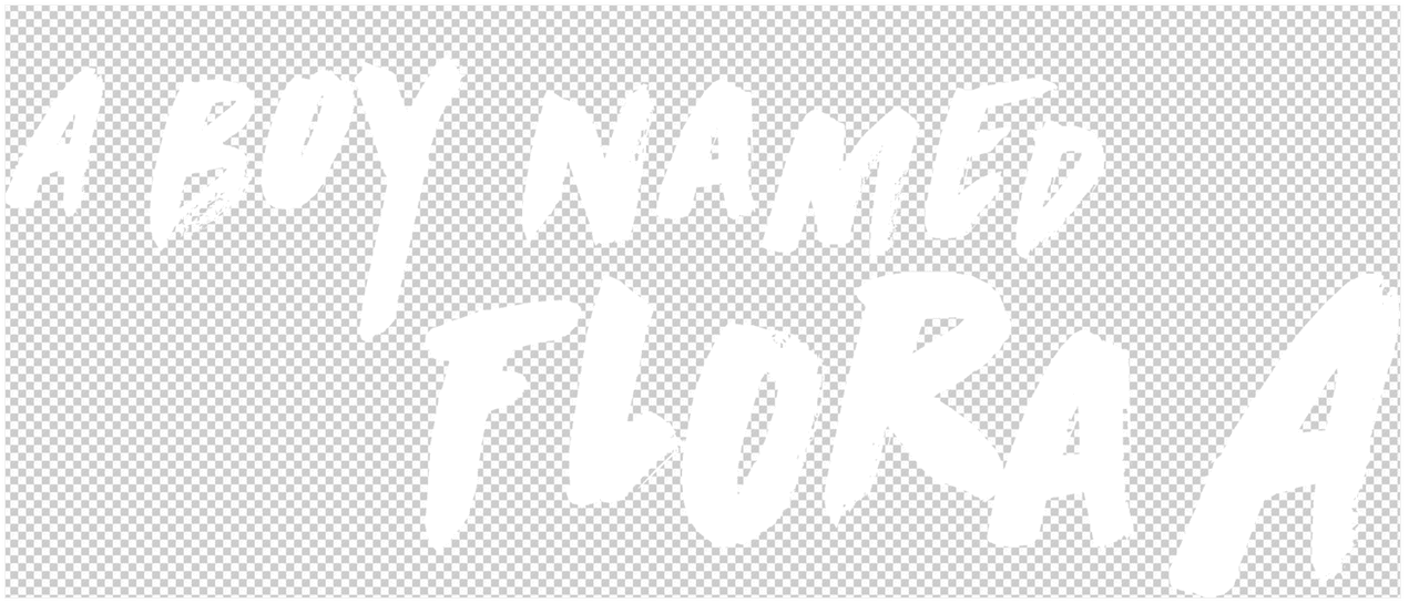A Boy Named Flora A logo