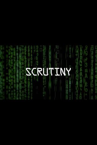 Scrutiny poster