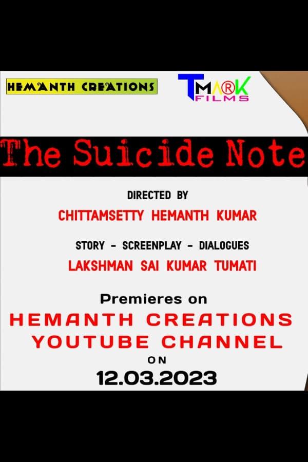 The Suicide Note poster