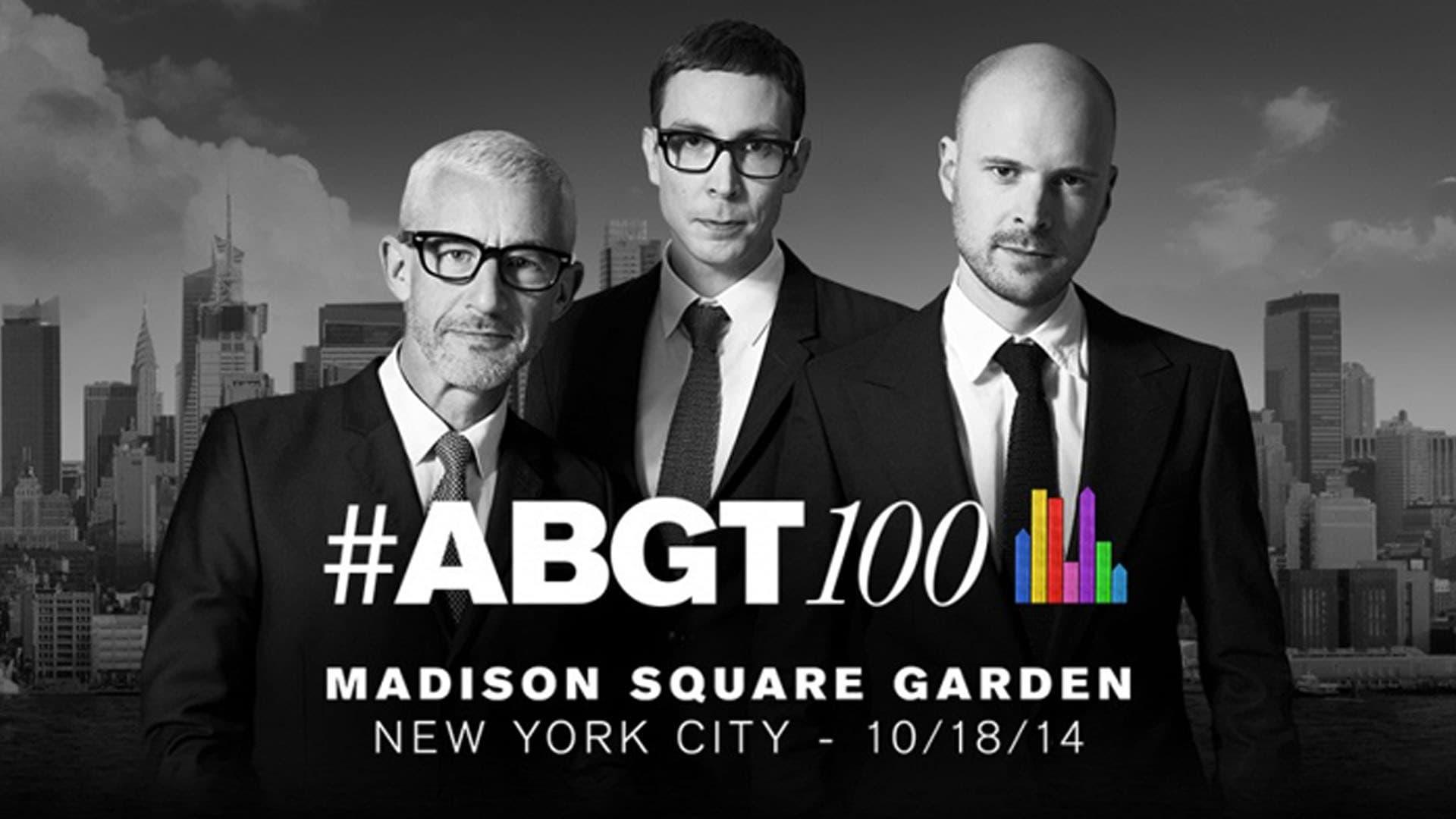 Above & Beyond #ABGT100 backdrop