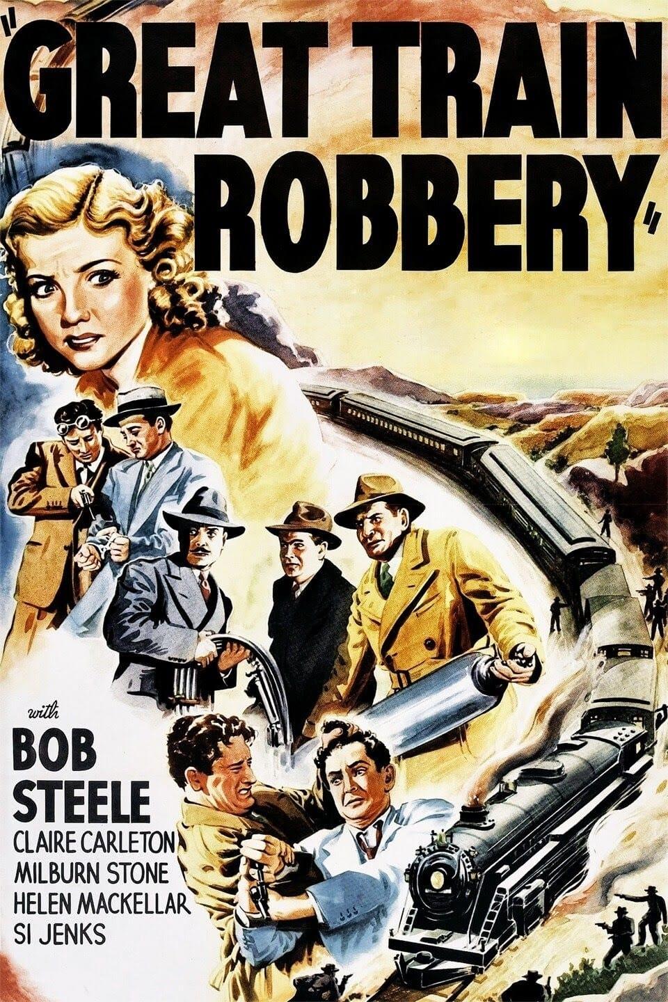 The Great Train Robbery poster