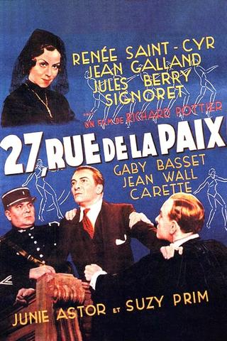 27, rue de la Paix poster