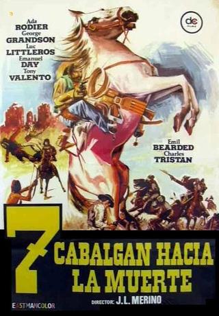 Siete cabalgan hacia la muerte poster