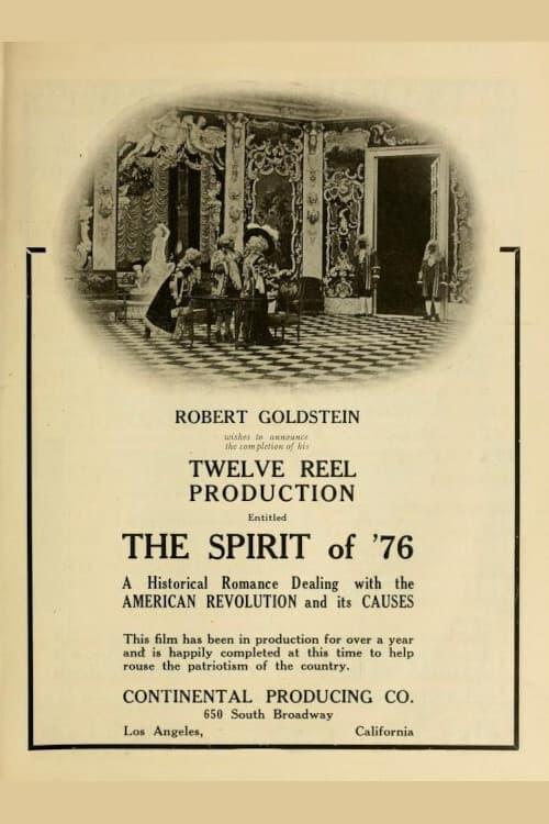 The Spirit of '76 poster