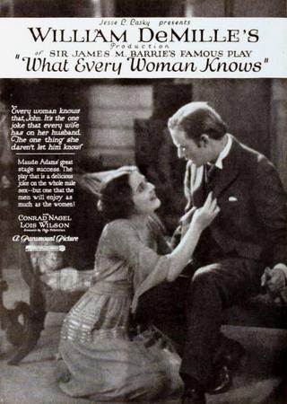 What Every Woman Knows poster