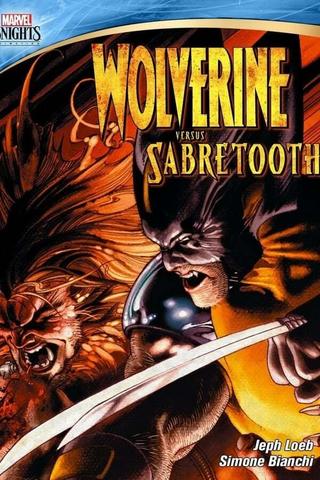 Wolverine Versus Sabretooth poster