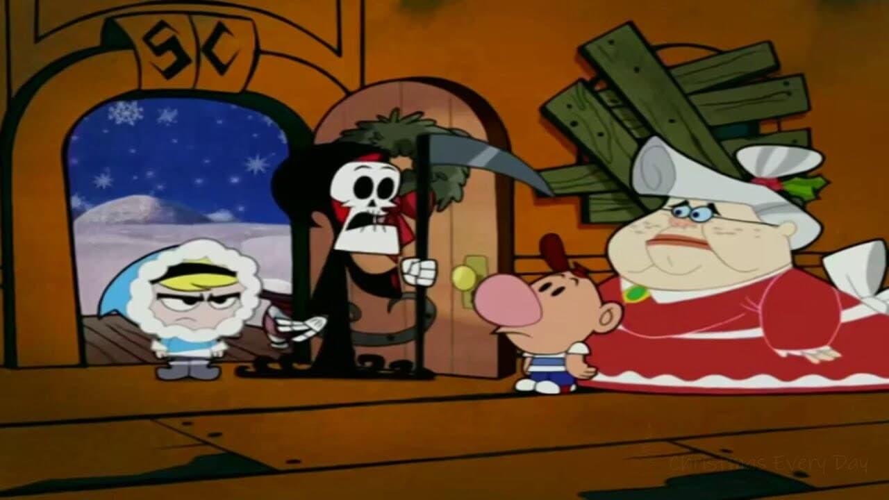 Billy and Mandy Save Christmas backdrop